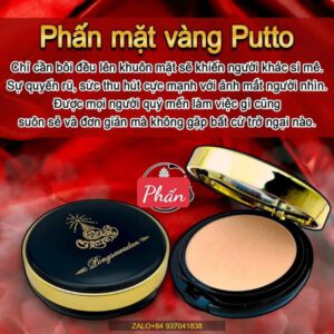 Phấn mặt vàng làm mọi người si mê