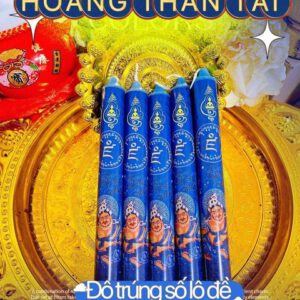 Nến hoàng thần tài độ trúng lô đề