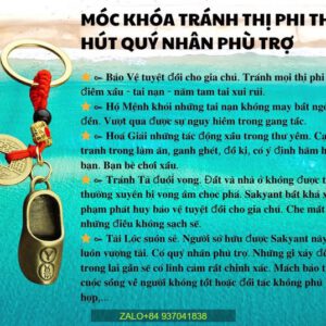 Mốc khóa tránh thị phi hút quý nhân phù trợ