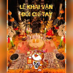 LỄ KHAI VẬN ĐỔI CHỈ TAY