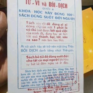 TỬ VI VÀ BÓI DỊCH