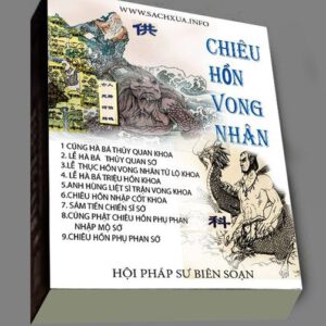 Sách cúng( khoa cúng chiêu hồn vong nhân, cúng liệt sĩ, hà bá, cúng hà bá)